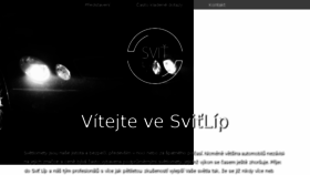 What Svitlip.cz website looked like in 2018 (5 years ago)