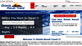 What Shimlamanalitravel.com website looked like in 2018 (5 years ago)