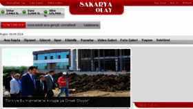 What Sakaryaolay.com website looked like in 2018 (5 years ago)