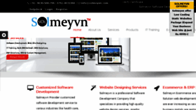 What Solmeyvn.com website looked like in 2018 (5 years ago)