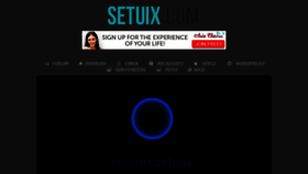 What Setuix.com website looked like in 2018 (5 years ago)