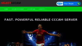 What Selectcccam.com website looked like in 2018 (5 years ago)
