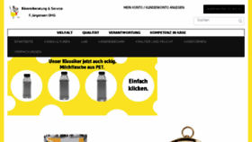 What Shop-kaesereibedarf.de website looked like in 2018 (5 years ago)