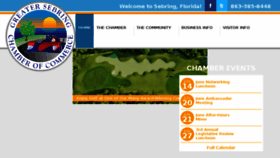 What Sebring.org website looked like in 2018 (5 years ago)