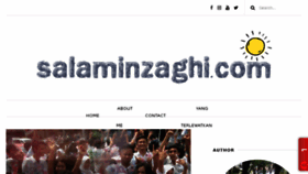 What Salaminzaghi.com website looked like in 2018 (5 years ago)