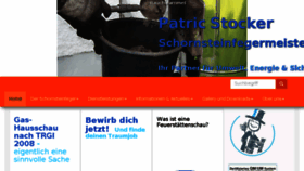 What Schornsteinfeger-stocker.de website looked like in 2018 (5 years ago)