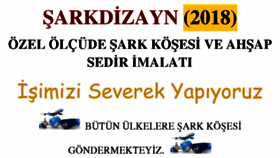 What Sarkdizayn.com website looked like in 2018 (5 years ago)
