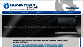 What Sunnysky.com.br website looked like in 2018 (5 years ago)