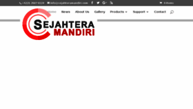 What Sejahteramandiri.com website looked like in 2018 (5 years ago)