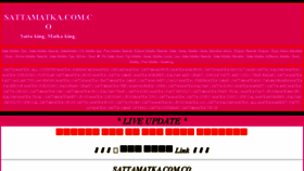 What Sattamatka.com.co website looked like in 2018 (5 years ago)