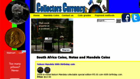 What Southafricacoins.com website looked like in 2018 (5 years ago)