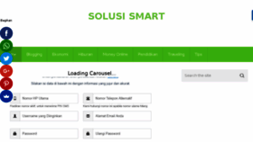 What Solusismart.com website looked like in 2018 (5 years ago)