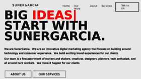 What Sunerandgarcia.com website looked like in 2018 (5 years ago)