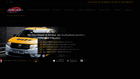 What Speedtaxi.ro website looked like in 2018 (7 years ago)