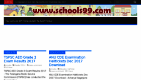 What Schools99.com website looked like in 2018 (5 years ago)