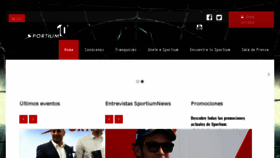 What Sportiumnews.com website looked like in 2018 (5 years ago)