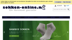 What Sokken-online.nl website looked like in 2018 (5 years ago)
