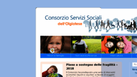 What Servizisocialiolgiatese.co.it website looked like in 2018 (5 years ago)