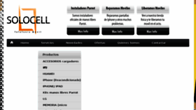 What Solocell.net website looked like in 2018 (5 years ago)