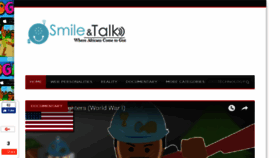 What Smileandtalk.com website looked like in 2018 (5 years ago)