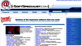 What Softspecialist.com website looked like in 2018 (5 years ago)