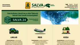 What Salva24.ee website looked like in 2018 (5 years ago)