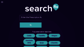 What Searchrx.com website looked like in 2018 (5 years ago)