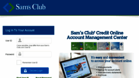 What Samsclub.syf.com website looked like in 2018 (5 years ago)