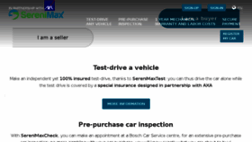 What Serenimax.com website looked like in 2018 (5 years ago)