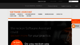 What Softassist.com.au website looked like in 2018 (5 years ago)