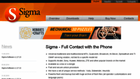 What Sigma-key.com website looked like in 2018 (5 years ago)