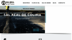 What Salrealdecolima.com.mx website looked like in 2018 (5 years ago)