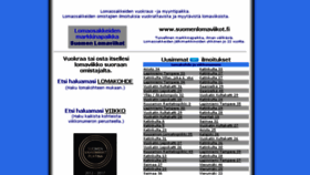 What Suomenlomaviikot.fi website looked like in 2018 (5 years ago)