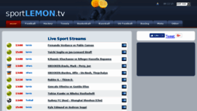 What Sportlemon.org website looked like in 2018 (5 years ago)
