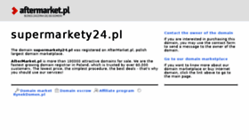 What Supermarkety24.pl website looked like in 2018 (5 years ago)