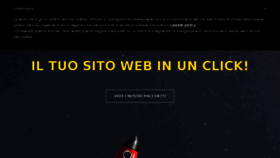 What Slhosting.it website looked like in 2018 (5 years ago)