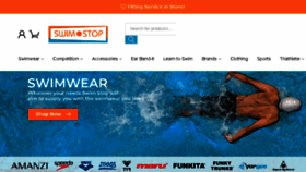 What Swimstop.co.uk website looked like in 2018 (5 years ago)