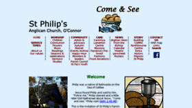 What Stphilipsoconnor.org.au website looked like in 2018 (5 years ago)