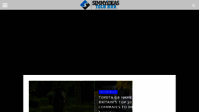 What Simmyideas.com website looked like in 2018 (5 years ago)