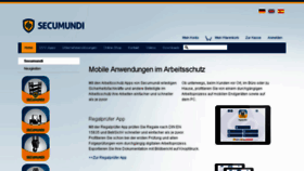What Secumundi.com website looked like in 2018 (5 years ago)