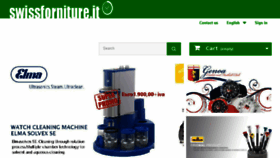 What Swissforniture.it website looked like in 2018 (7 years ago)