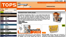 What Shop.promotiontops.com website looked like in 2018 (5 years ago)