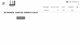 What Store.dunhill.com website looked like in 2018 (5 years ago)