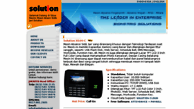 What Solution.co.id website looked like in 2018 (7 years ago)