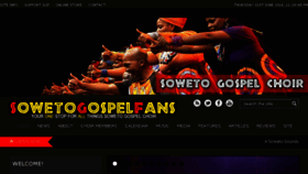 What Sowetogospelfans.com website looked like in 2018 (5 years ago)
