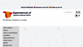 What Supermercat.nl website looked like in 2018 (5 years ago)