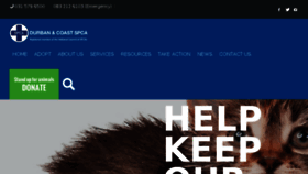 What Spcadbn.org.za website looked like in 2018 (5 years ago)