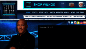 What Stevewilkos.com website looked like in 2018 (5 years ago)