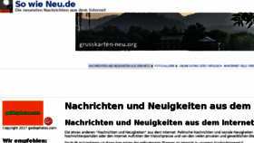 What So-wie-neu.de website looked like in 2018 (5 years ago)