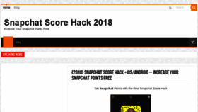 What Superchat-score.com website looked like in 2018 (5 years ago)